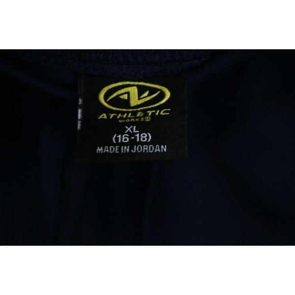 Athletic Works Womens Ladies Navy Blue Elastic Waist Jogger Pants Sz XL16-18 NEW - Picture 3 of 3